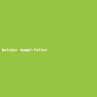 Weicher Gummi-Teller
