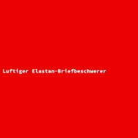 Luftiger Elastan-Briefbeschwerer