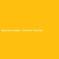 Unterhaltsames Viscose-Telefon
