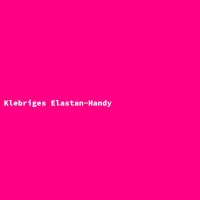 Klebriges Elastan-Handy